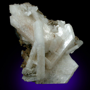 Barrerite on Quartz from Rocky Pass Area, Kuiu Island, Alaska