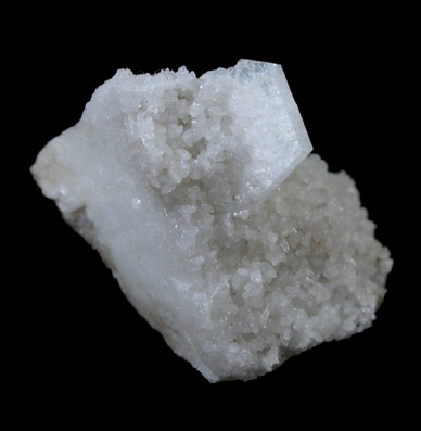 Barrerite on Quartz from Rocky Pass Area, Kuiu Island, Alaska