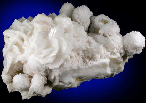 Barrerite on Quartz from Rocky Pass Area, Kuiu Island, Alaska