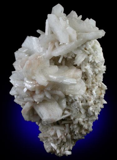 Barrerite and Laumontite on Quartz from Rocky Pass Area, Kuiu Island, Alaska