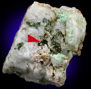 Chenevixite/Olivenite from Wheal Gorland, St. Day, Cornwall, England (Type Locality for Chenevixite)
