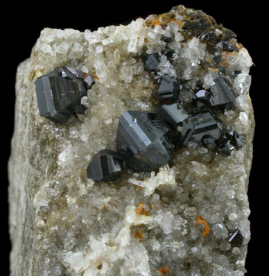 Cassiterite from Poldory Section, Clifford United Mines, Gwennap, Cornwall, England