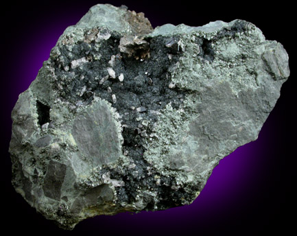 Cassiterite and Chlorite from Relistiam Mine, Gwinnear, Cornwall, England
