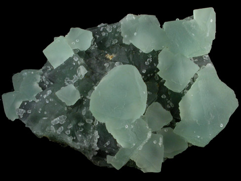 Fluorite on Fluorite from Xianghualing Cassiterite Mine, 32 km north of Linwu, Hunan Province, China