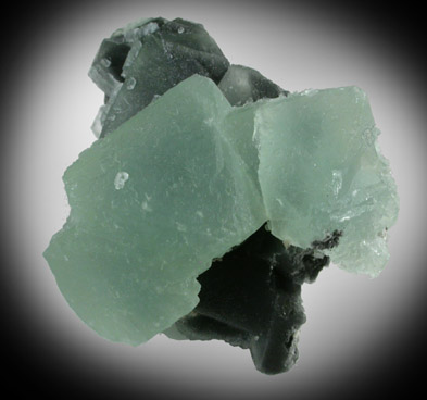 Fluorite on Fluorite from Xianghualing Cassiterite Mine, 32 km north of Linwu, Hunan Province, China