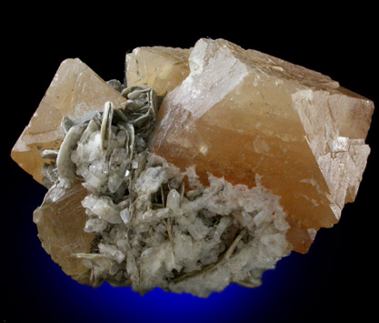 Scheelite from Xue pao Diang, near Pingwu, Sichuan, China