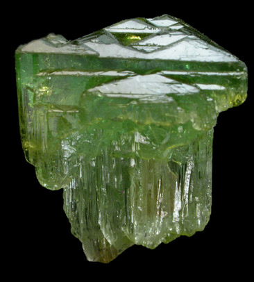 Elbaite Tourmaline (etched crystal) from Minas Gerais, Brazil