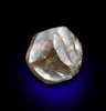 Diamond (1.60 carat macle, twinned crystal) from Kolmanskappe, Namibia