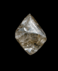 Diamond (0.86 carat octahedral crystal) from Cape Province, South Africa