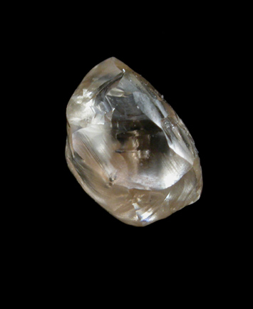 Diamond (1.08 carat irregular crystal) from Cape Province, South Africa