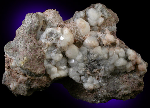 Analcime with Natrolite from Wasson's Bluff, Parrsboro, Nova Scotia, Canada