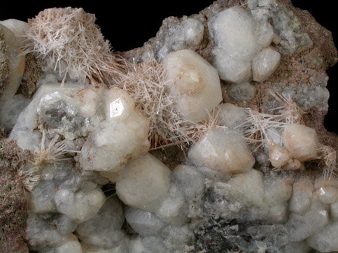 Analcime with Natrolite from Wasson's Bluff, Parrsboro, Nova Scotia, Canada