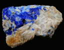 Linarite with Anglesite from Grand Reef Mine, Aravaipa District, Graham County, Arizona