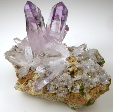 Quartz var. Amethyst from Piedra Parada, near Las Vigas, Tatatila, Veracruz, Mexico