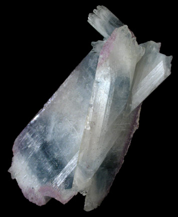 Celestine with Fluorite inclusions from Steeley Industries Quarry, Dundas, Ontario, Canada