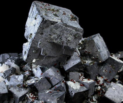 Galena on Dolomite from Treece, Cherokee County, Kansas