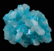 Cavansite on Stilbite from Wagholi Quarry, Maharashtra, India