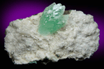 Apophyllite on Heulandite from Pashan Hill Quarry, Pune District, Maharashtra, India