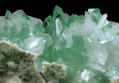 Apophyllite and Stilbite-Ca from Pashan Hill Quarry, Poona District, Maharashtra, India