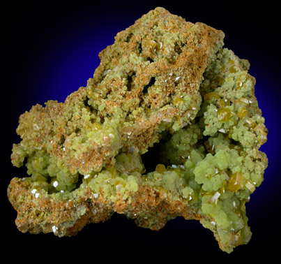 Mimetite and Wulfenite from Mina Ojuela, Mapimi, Durango, Mexico