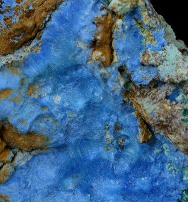 Cyanotrichite from Grandview Mine, Coconino County, Arizona