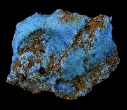 Cyanotrichite from Grandview Mine, Coconino County, Arizona