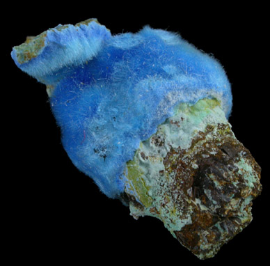 Cyanotrichite from Grandview Mine, Coconino County, Arizona