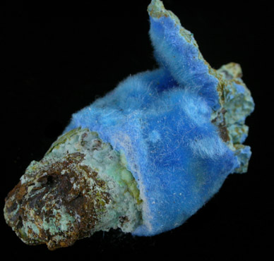 Cyanotrichite from Grandview Mine, Coconino County, Arizona