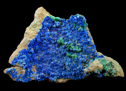 Cyanotrichite with Brochantite from Grandview Mine, Coconino County, Arizona