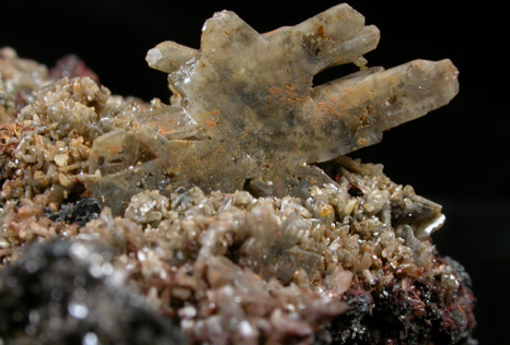 Cerussite from Glove Mine, Santa Rita Mountains, Santa Cruz County, Arizona