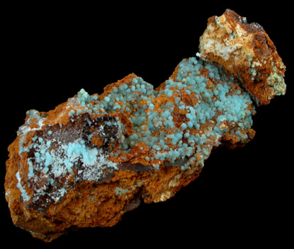 Chalcoalumite from Grandview Mine, Coconino County, Arizona