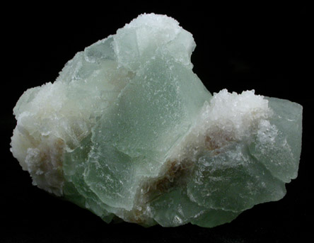 Fluorite in Quartz from Homestake Mine, Oatman District, Mohave County, Arizona