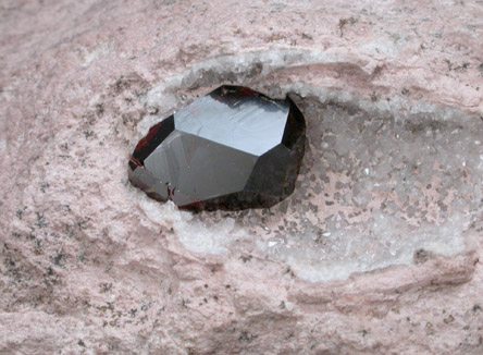 Almandine Garnet from Garnet Hill, 7.5 km WNW of Ely, White Pine County, Nevada