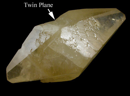Calcite (C-axis twinned crystals) from Tri-State Lead-Zinc Mining District, near Joplin, Jasper County, Missouri