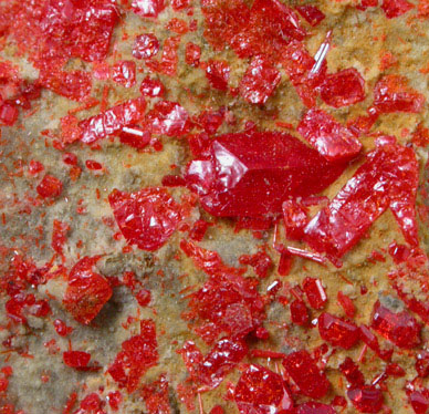 Realgar from Reward Mine, King County, Washington