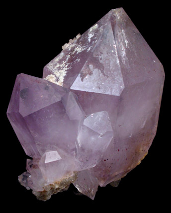 Quartz var. Amethyst from Ellis-Jones Mine, Due West, Abbeville County, South Carolina