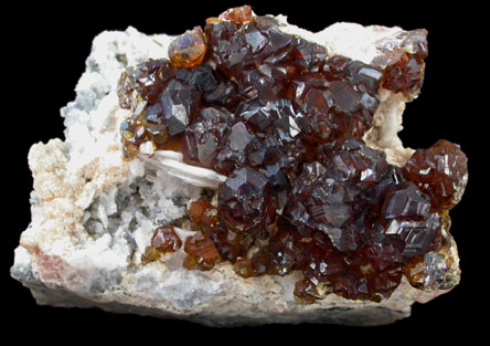 Sphalerite and Barite from Manuelita Mine, Morococha District, Yauli Province, Peru