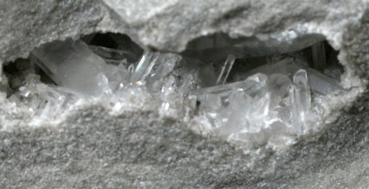 Quartz Crystals from Inwood Hill, Manhattan Island, New York City, New York