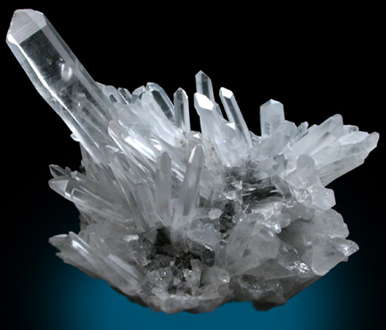 Quartz from Huaron District, Cerro de Pasco Province, Pasco Department, Peru