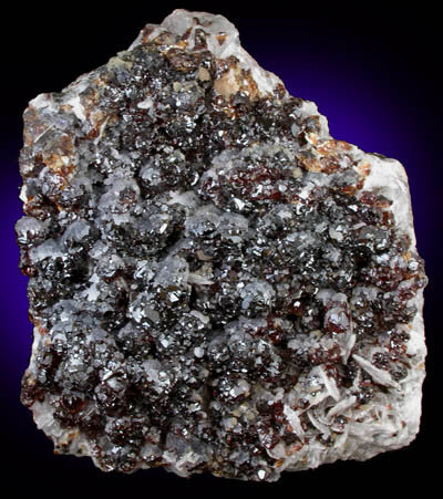 Sphalerite and Barite from Manuelita Mine, Morococha District, Yauli Province, Peru