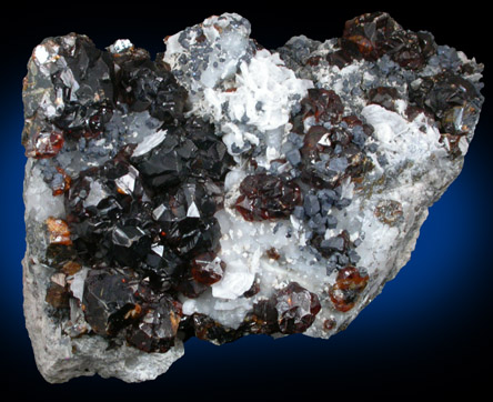 Sphalerite and Barite from Manuelita Mine, Morococha District, Yauli Province, Peru