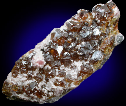 Sphalerite and Rhodochrosite from Manuelita Mine, Morococha District, Yauli Province, Peru