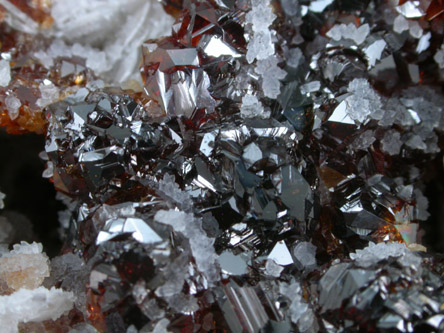 Sphalerite and Barite from Manuelita Mine, Morococha District, Yauli Province, Peru