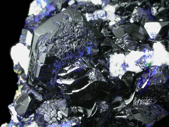 Azurite from Tsumeb Mine, Otavi-Bergland District, Oshikoto, Namibia