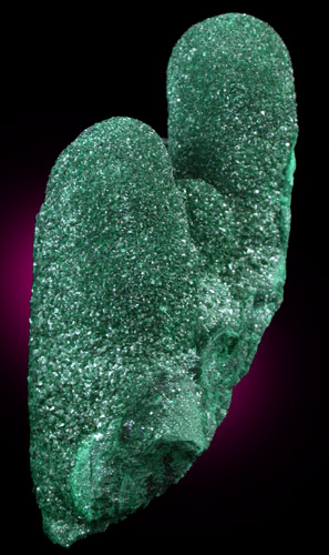 Malachite from Lubumbashi, Katanga Copperbelt, Haut-Katanga Province, Democratic Republic of the Congo