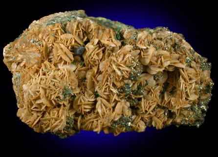 Siderite with Pyrite from Eagle Mine, Gilman District, Eagle County, Colorado