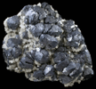 Galena, Dolomite, Chalcopyrite from (Sweetwater Mine), Viburnum Trend, Missouri