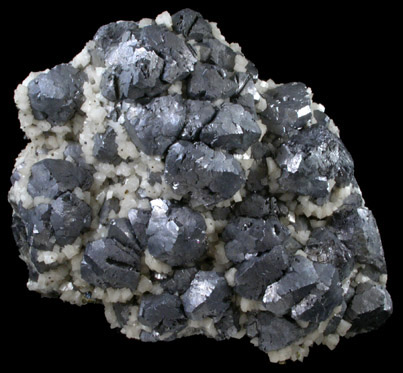 Galena, Dolomite, Chalcopyrite from (Sweetwater Mine), Viburnum Trend, Missouri