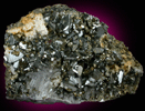 Tetrahedrite, Pyrite, Quartz, Calcite from Cavnic Mine (Kapnikbanya), Maramures, Romania