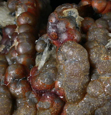 Siderite var. Sphaerosiderite with Barite from Baia Sprie (Felsbnya), Maramures, Romania